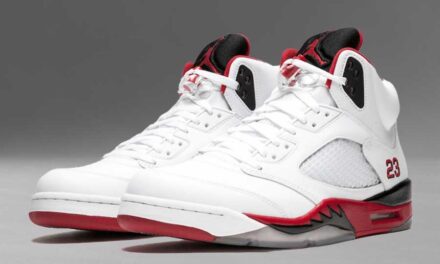 Air Jordan 5 Fire Red Black Tongue 2013 136027-120