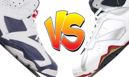 Air Jordan 6 Olympic vs Air Jordan 7 Olympic Comparison