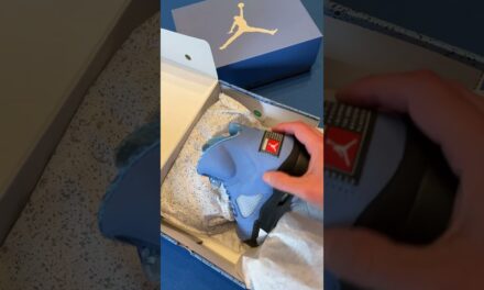 Unboxing JORDAN 5 UNC #unboxing #jordan5unc