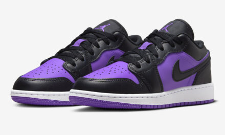 Air Jordan 1 Low GS Purple Venom 553560-505