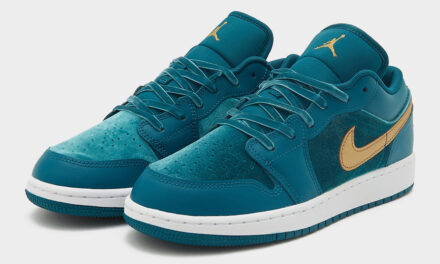 Air Jordan 1 Low GS Velvet Geode Teal FB9896-300