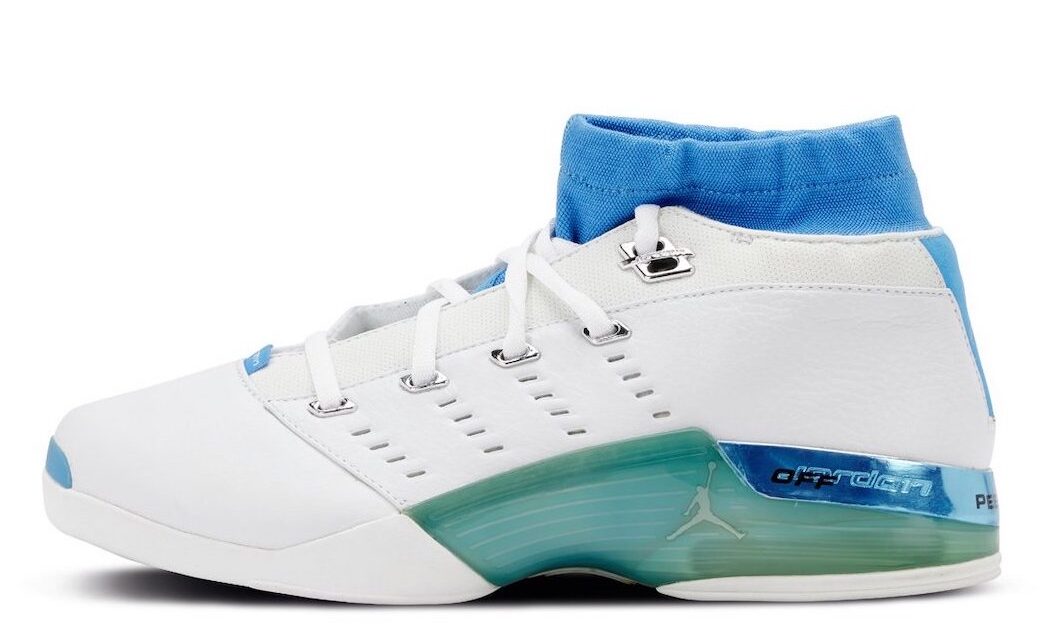 Air Jordan 17 Low University Blue Carolina 2024