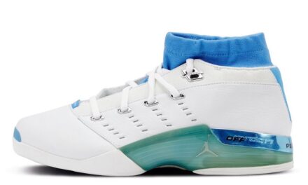 Air Jordan 17 Low University Blue Carolina 2024