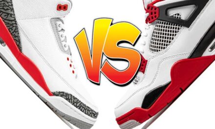 Air Jordan 3 Fire Red vs Air Jordan 4 Fire Red Comparison