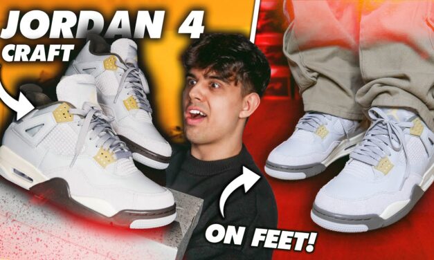 BESTER JORDAN 4 AUS 2023 JORDAN 4 CRAFT – UNBOXING +