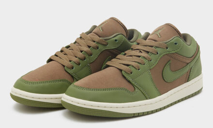 Air Jordan 1 Low Brown Kelp Sky J Light Olive FB9893-300