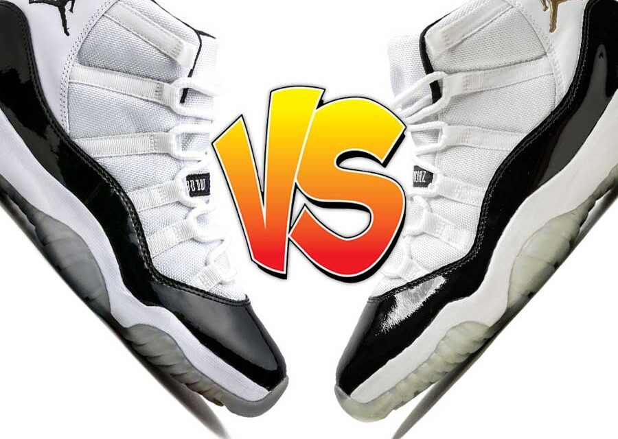 Air Jordan 11 Concord vs Air Jordan 11 DMP Comparison