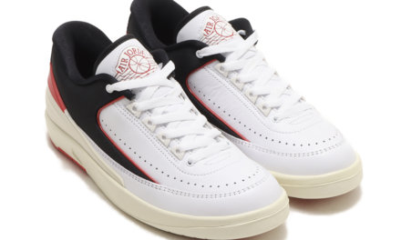 Air Jordan 2 Low White University Red Black FD4849-106