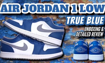 AIR JORDAN 1 LOW TRUE BLUE | UNBOXING & DETAILED REVIEW