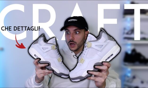 L’HANNO COSTRUITA TROPPO BENE – Jordan 4 SE Craft Unboxing &