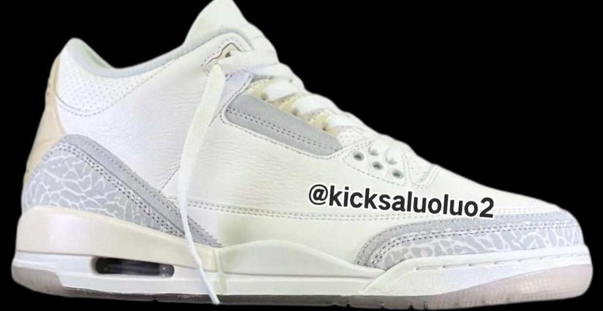 Air Jordan 3 Craft Ivory FJ9479-100