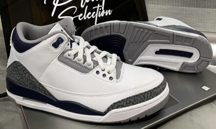 Air Jordan 3 White Midnight Navy CT8532-140