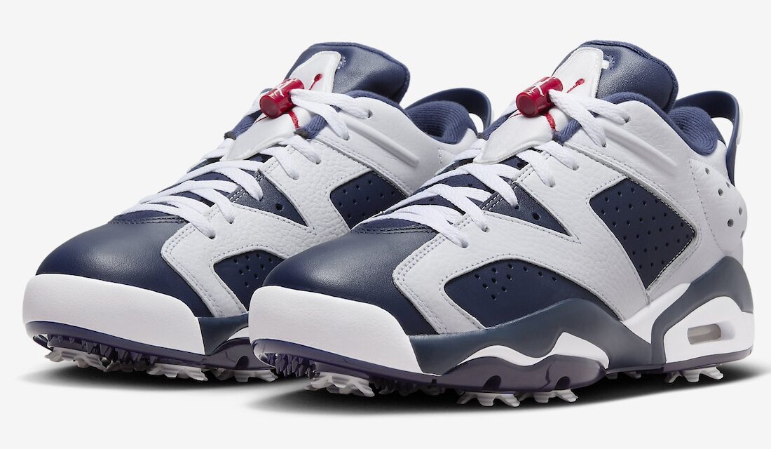 Air Jordan 6 Low Golf Olympic DV1376-101