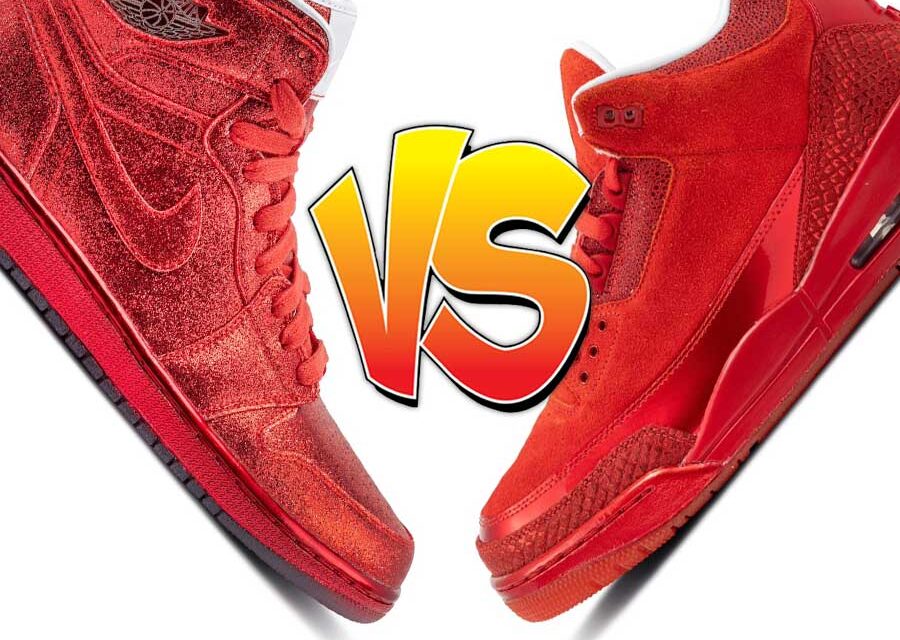 Legends of Summer Air Jordan 1 vs Air Jordan 3 Comparison