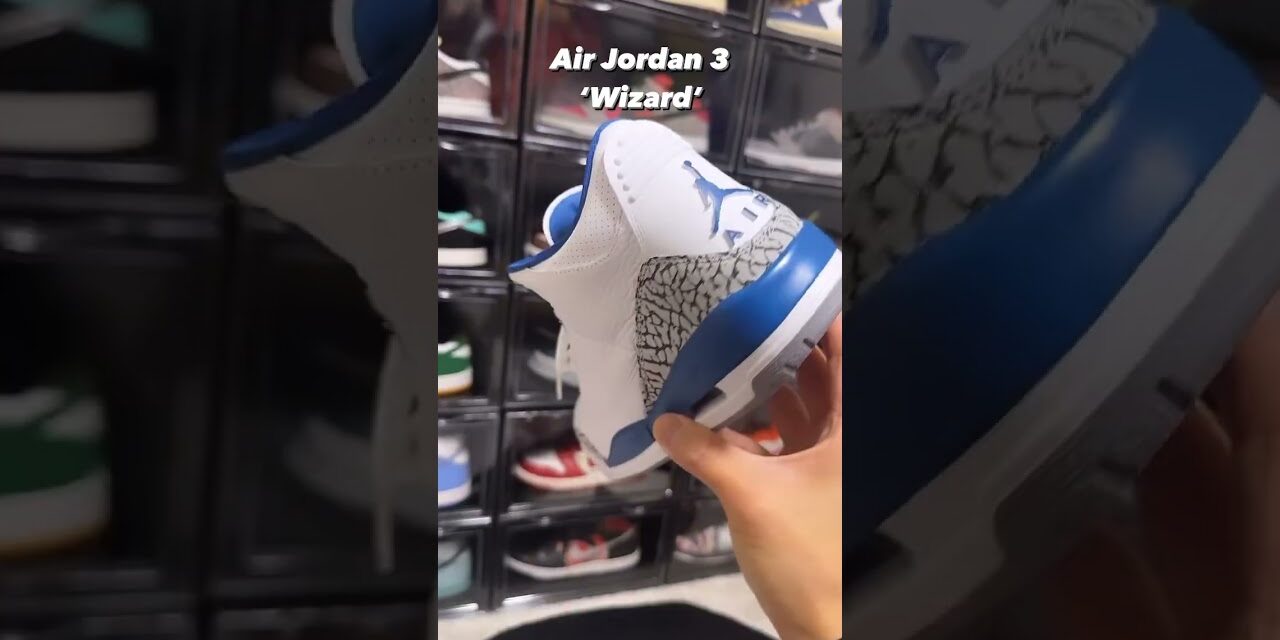 Unboxing the UNRELEASED Air Jordan 3 ‘Wizard’. Is this a Cop