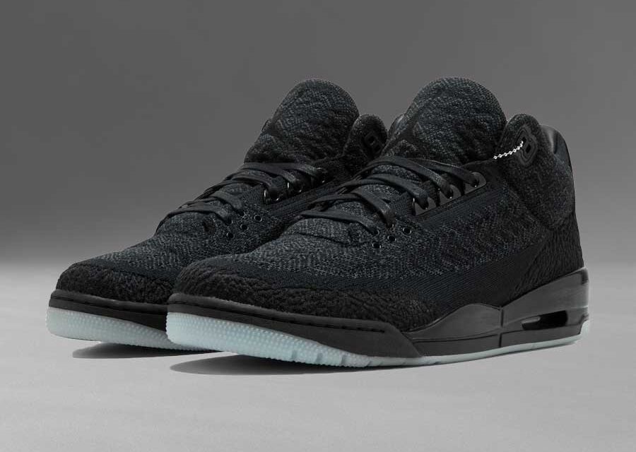 Air Jordan 3 Flyknit Black Cat 2018 AQ1005-001