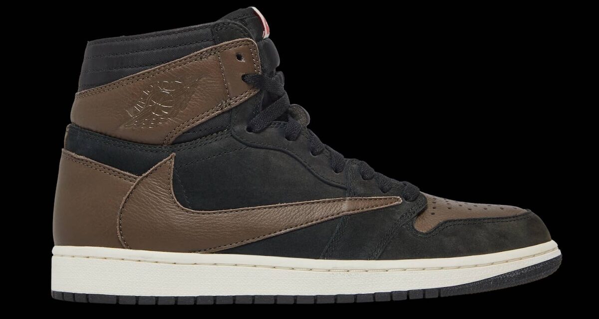 Travis Scott x Air Jordan 1 High OG Black Mocha Sample