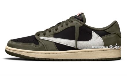 Travis Scott x Air Jordan 1 Low OG Black Olive DM7866-002