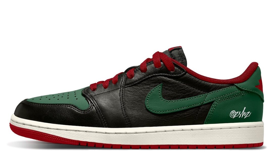 Air Jordan 1 Low OG Gorge Green CZ0775-036