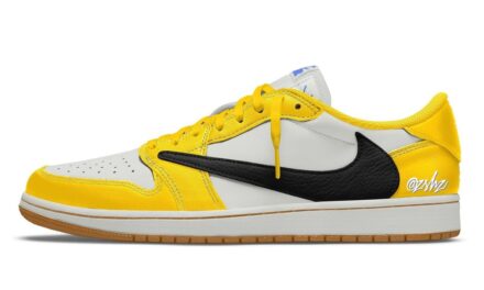 Travis Scott x Air Jordan 1 Low OG Canary DZ4137-700