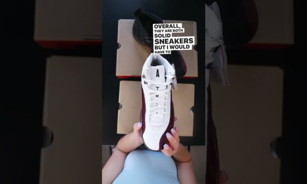 Unboxing the Newly Released A Ma Maniere Jordan 12