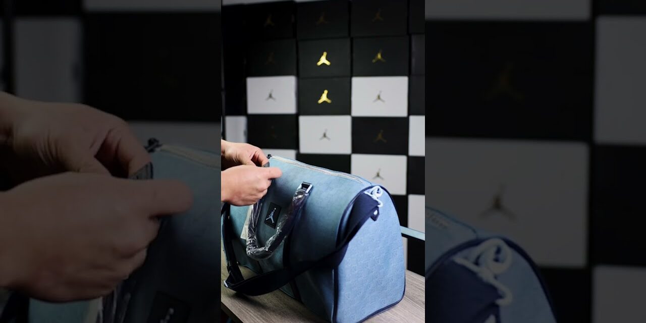 JORDAN MONOGRAM DUFFLE BAG UNBOXING | PAULHEWSON TV #jordan