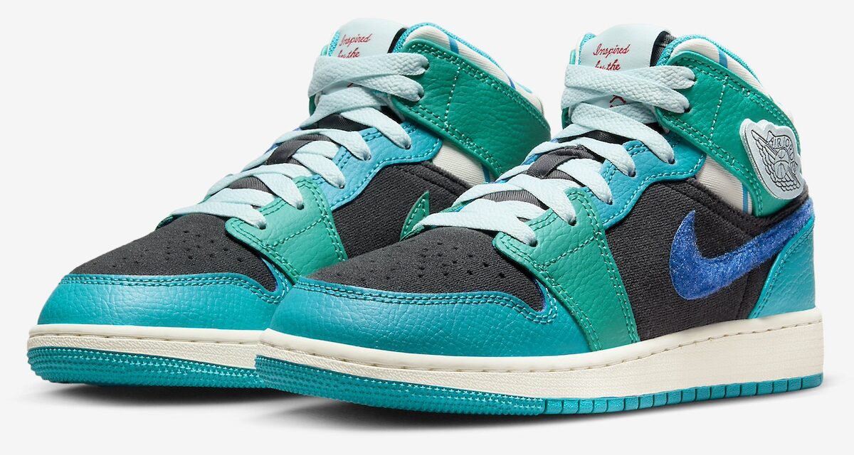 Air Jordan 1 Mid GS Inspired by the Greatest FJ9482-004