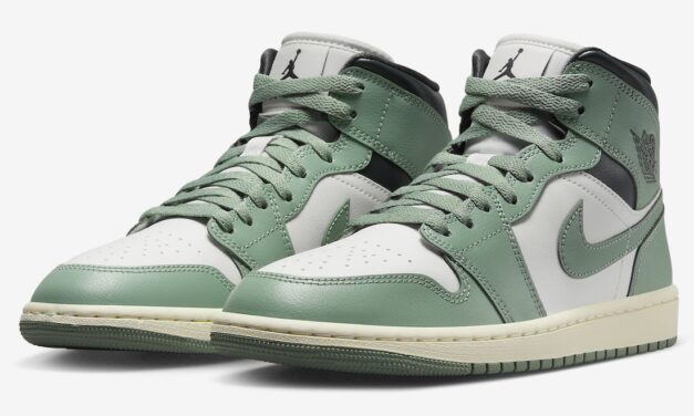 Air Jordan 1 Mid Jade Smoke BQ6472-130