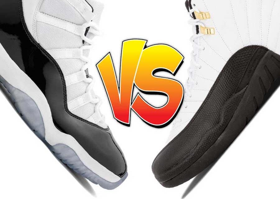 Air Jordan 11 Concord vs Air Jordan 12 Taxi Comparison