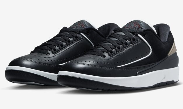 Air Jordan 2 Low Black Varsity Red DX4401-001