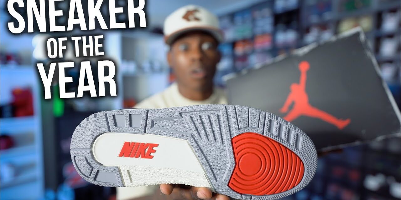 WOAH! Air Jordan 3 REIMAGINED White Cement Early Unboxing //