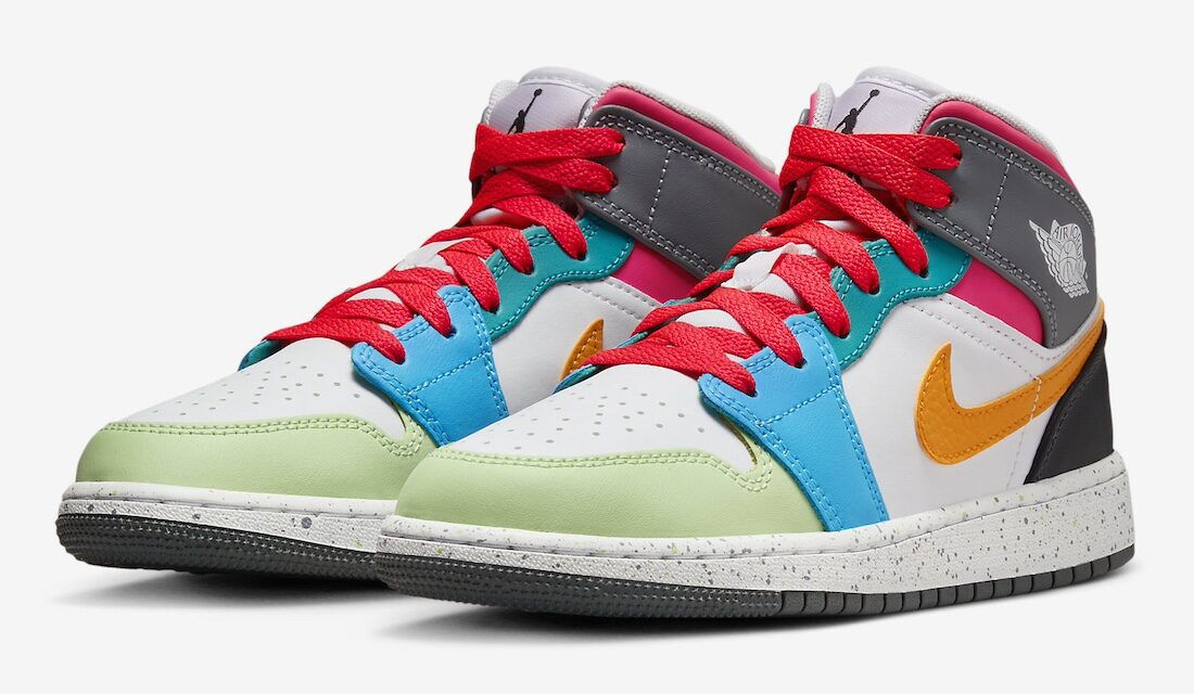 Air Jordan 1 Mid GS Multi-Color FN1190-100