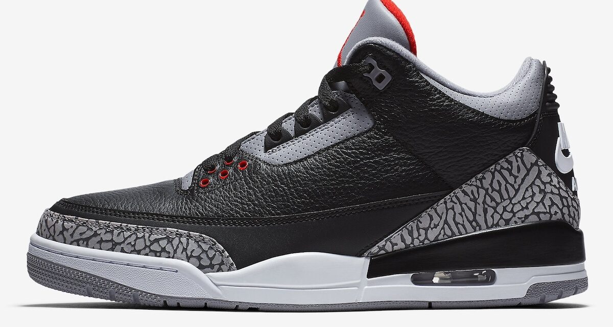 Air Jordan 3 Black Cement Reimagined DN3707-010