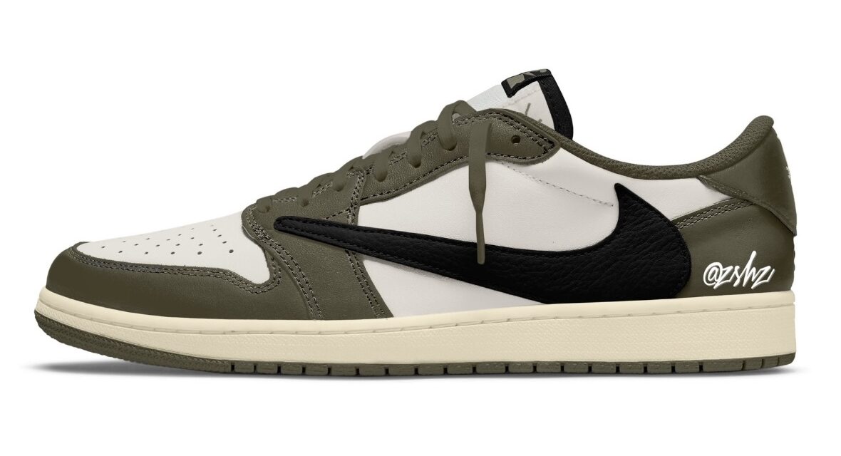 Travis Scott x Air Jordan 1 Low OG Olive DM7866-200