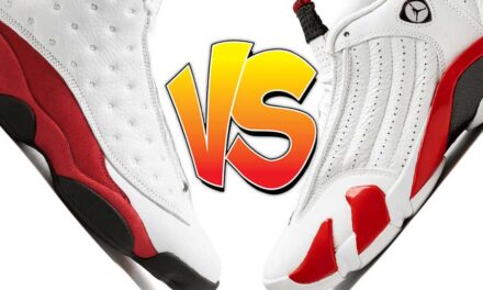 Air Jordan 13 Chicago vs Air Jordan 14 Candy Cane Comparison