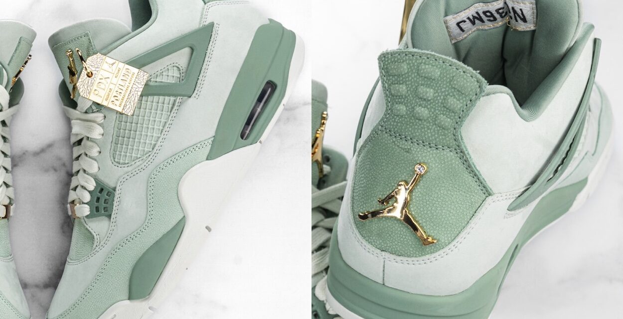 Air Jordan 4 “First Class” PE With Diamonds