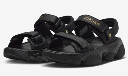 Jordan Deja Sandal Black Metallic Gold FN5036-001