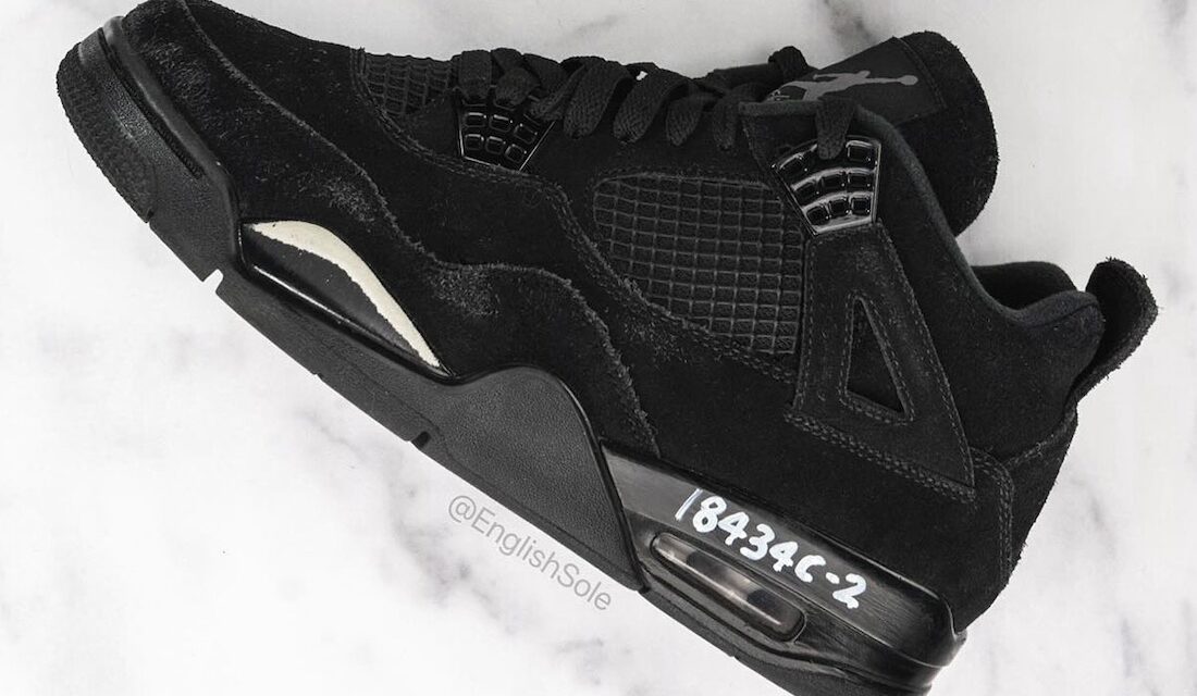 Nike SB x Air Jordan 4 Black Cat Wear-Test Sample