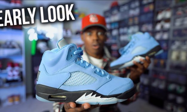FIRST LOOK! Air Jordan 5 UNC Early Unboxing // These Are