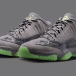 Quai 54 Air Jordan 11 Low IE Gunsmoke IR2368-001