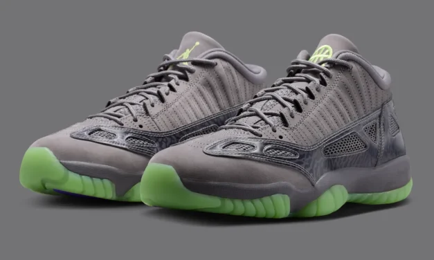 Quai 54 Air Jordan 11 Low IE Gunsmoke IR2368-001