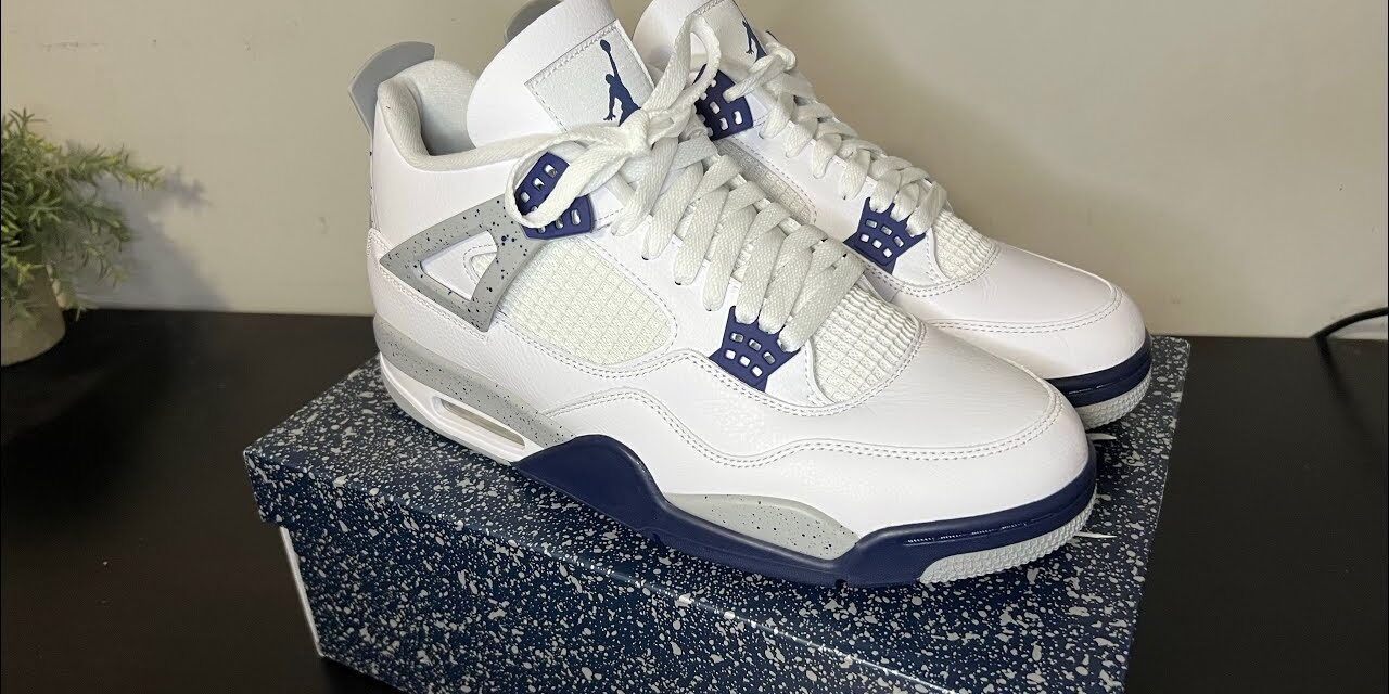 Jordan 4 Midnight Navy Unboxing (GodKiller Batch)