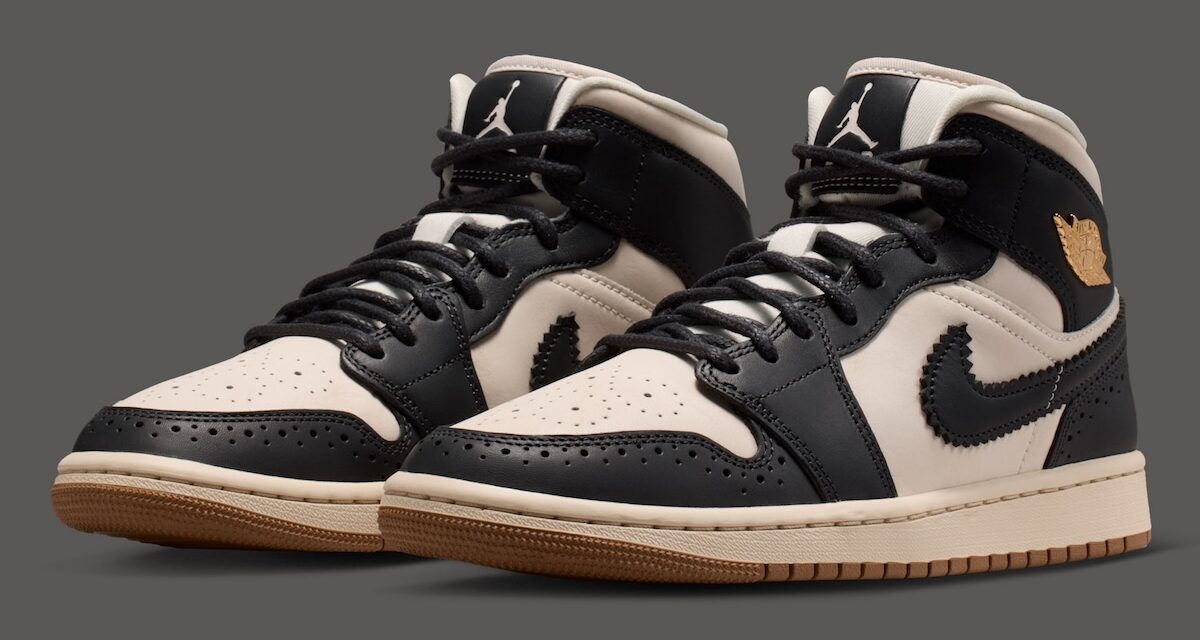 Air Jordan 1 Mid “Off-Noir/Chalk” IO0760-001