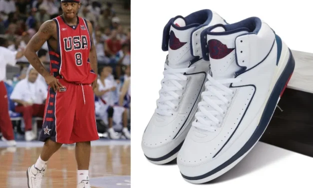 Air Jordan 2 Olympic Carmelo Anthony PE 2004