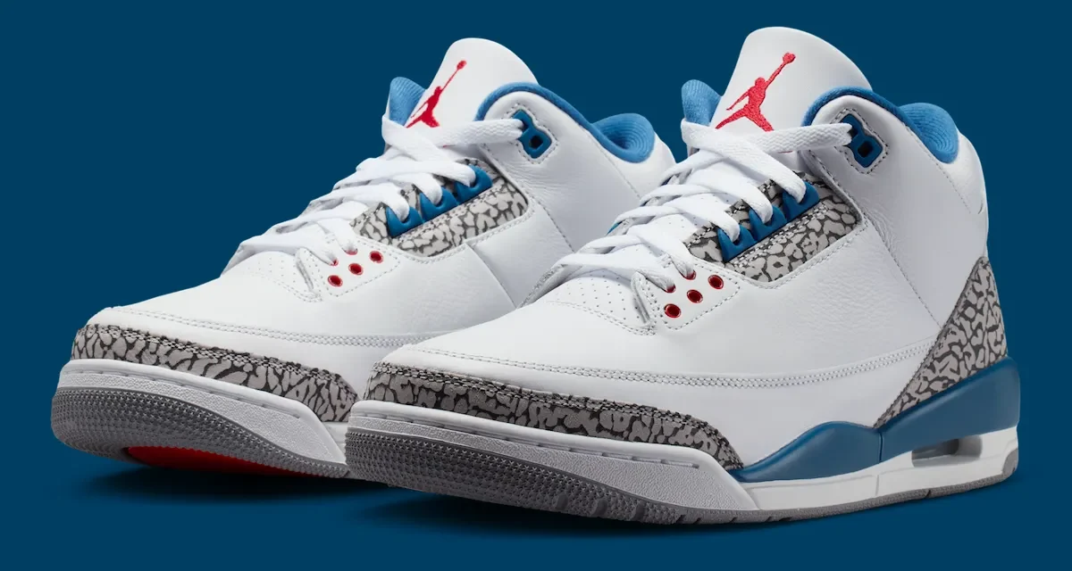 Air Jordan 3 “True Blue” IF4396-104