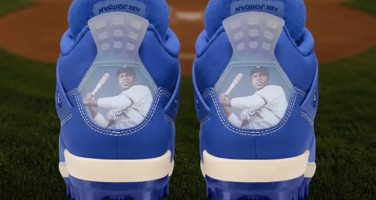 Air Jordan 4 MCS “Jackie Robinson” Cleats 2027