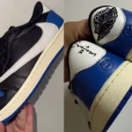 Travis Scott Fragment Air Jordan 1 Low OG “Black Royal”