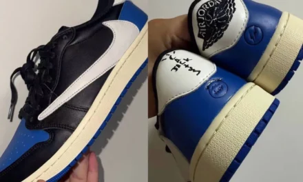 Travis Scott Fragment Air Jordan 1 Low OG “Black Royal”