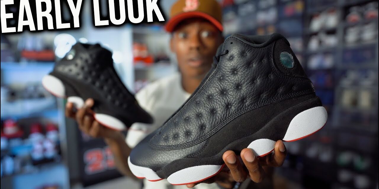 FIRST LOOK! Air Jordan 13 Playoff Early Unboxing // These