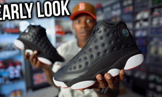 FIRST LOOK! Air Jordan 13 Playoff Early Unboxing // These